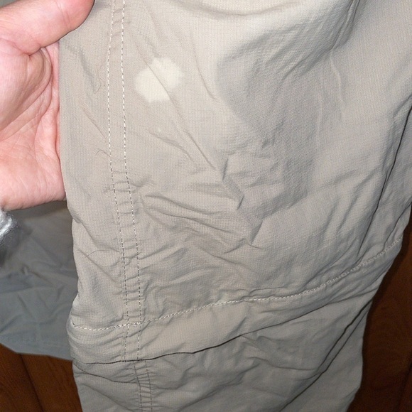 The north face tactical outdoor pants tan cream colored size 2 unzip pants - Picture 7 of 9
